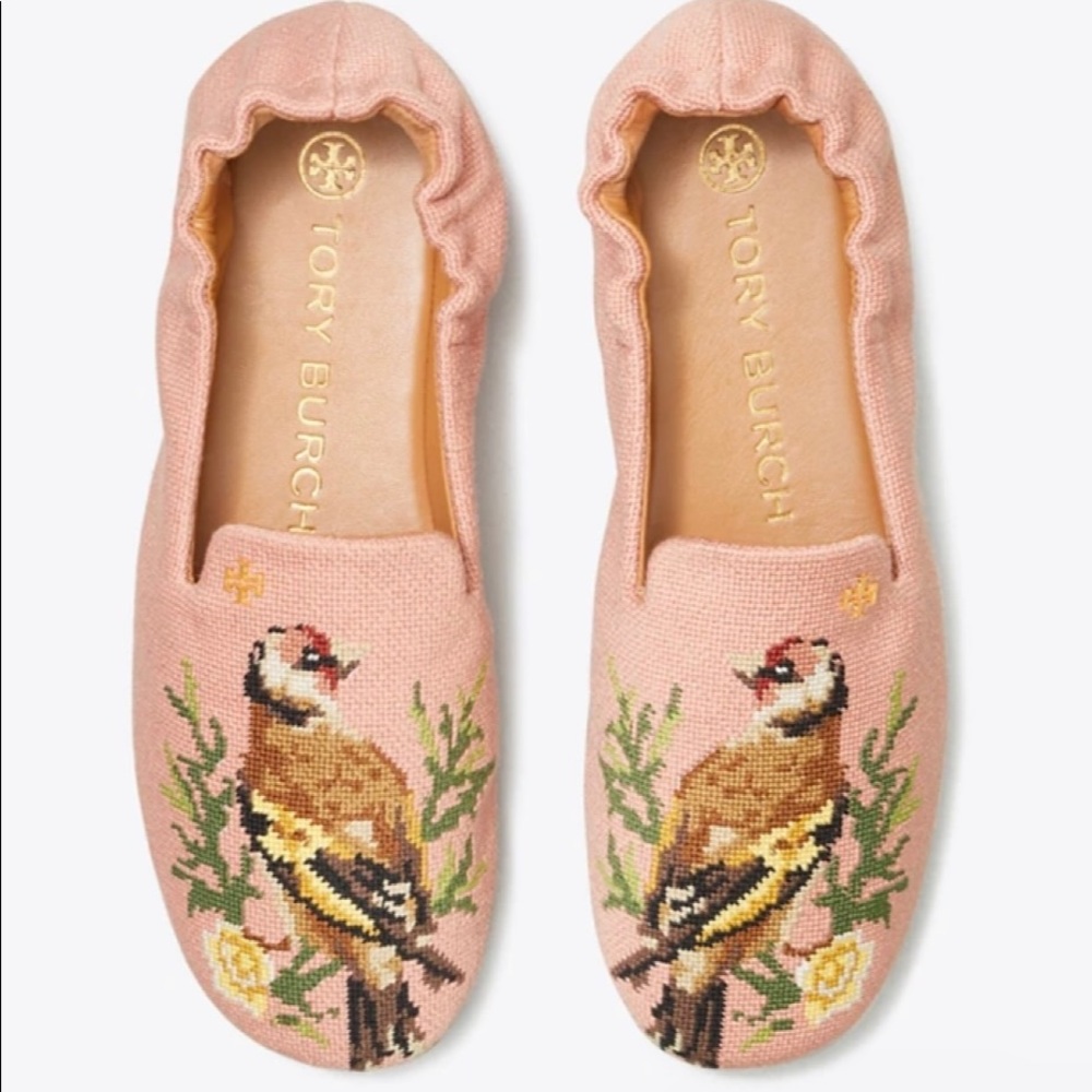 Tory Burch Soft Smoking Slipper 8.5 New In Box